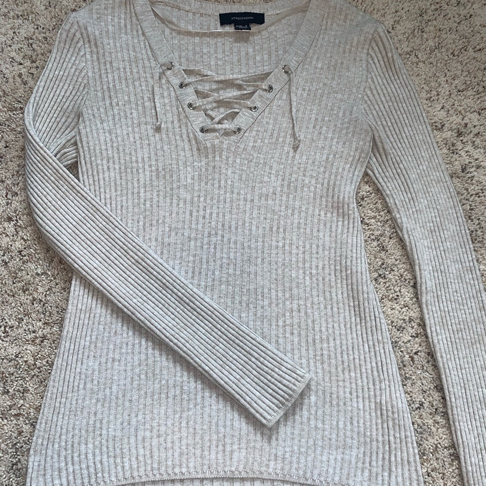 Atmosphere cream blouse
